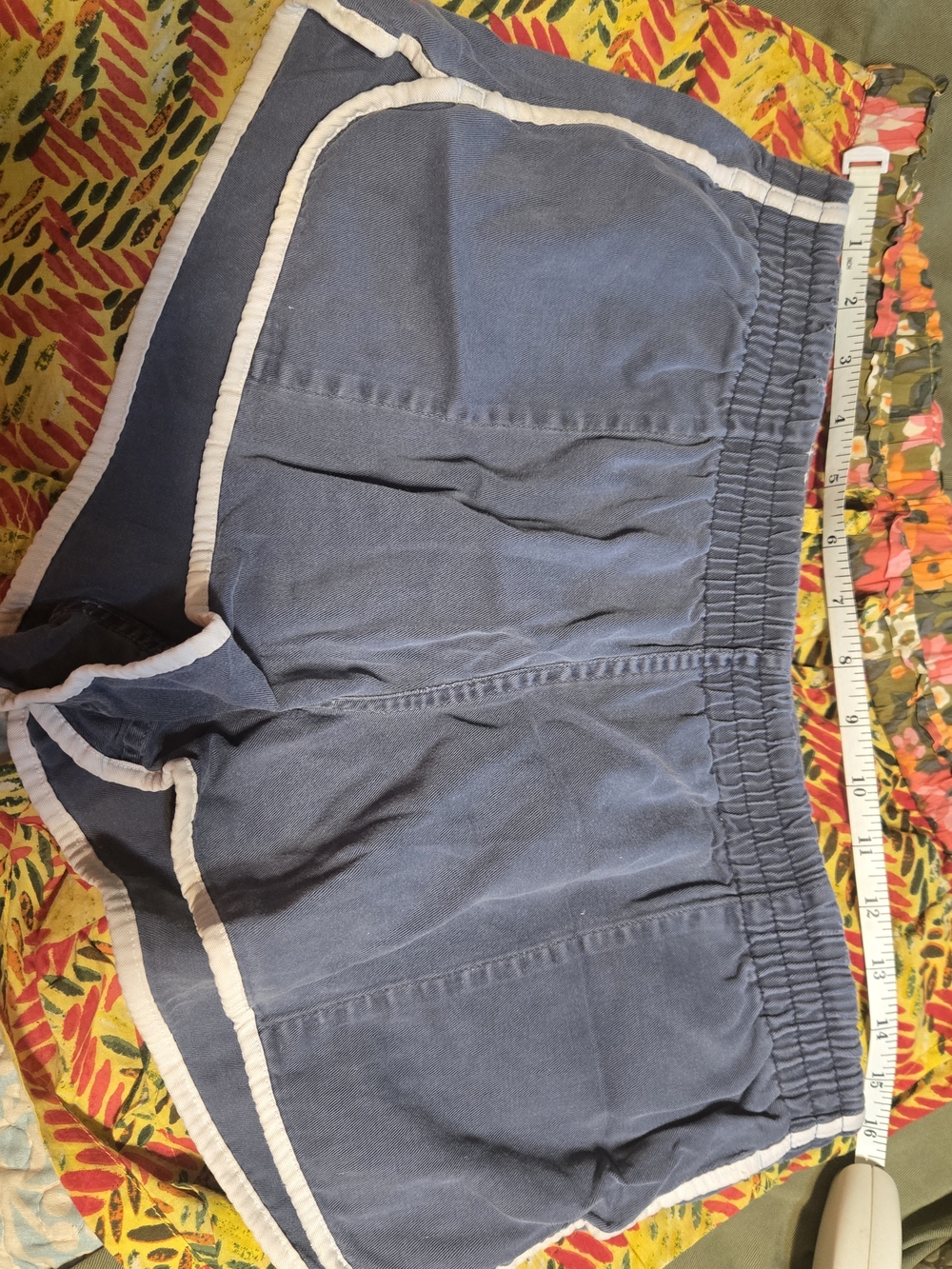 J. Crew Navy Shorts with White Trim And Pink Shorts With White Trim Large